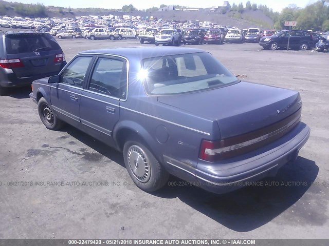 1G4AG55M2R6448416 - 1994 BUICK CENTURY SPECIAL BLUE photo 3