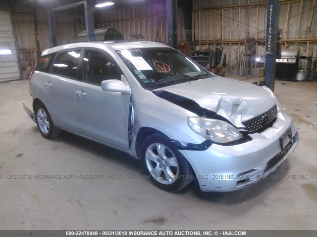 2T1KR32EX3C007041 - 2003 TOYOTA COROLLA MATRIX XR SILVER photo 1