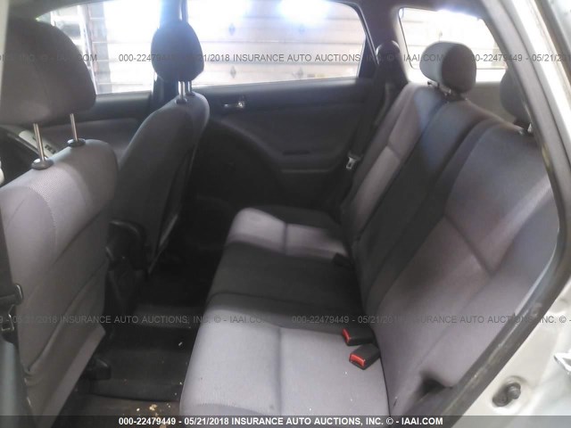 2T1KR32EX3C007041 - 2003 TOYOTA COROLLA MATRIX XR SILVER photo 8