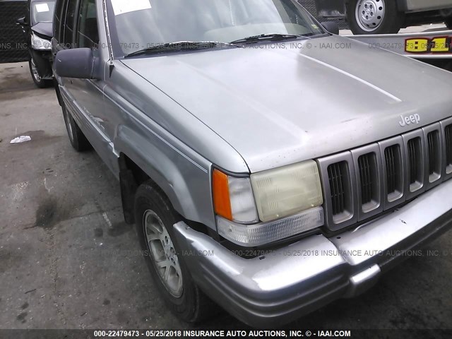 1J4GZ78Y7VC556944 - 1997 JEEP GRAND CHEROKEE LIMITED/ORVIS SILVER photo 1