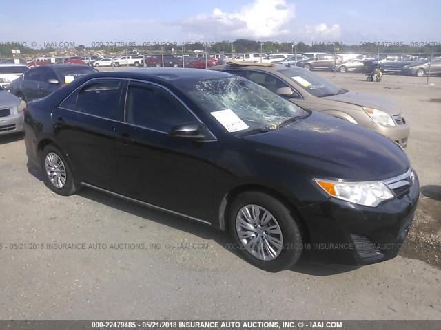 4T4BF1FK1DR274684 - 2013 TOYOTA CAMRY L/SE/LE/XLE 黑色 照片 1