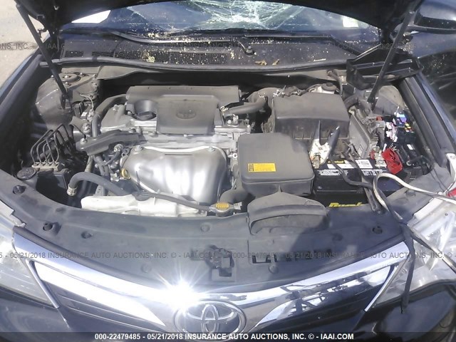 4T4BF1FK1DR274684 - 2013 TOYOTA CAMRY L/SE/LE/XLE 黑色 照片 10