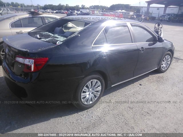 4T4BF1FK1DR274684 - 2013 TOYOTA CAMRY L/SE/LE/XLE 黑色 照片 4