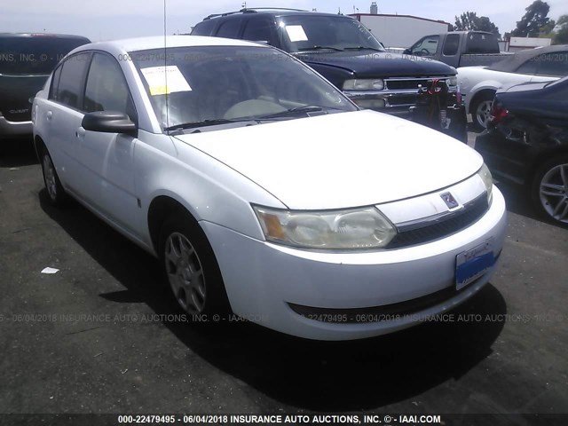 1G8AJ52F43Z109409 - 2003 SATURN ION LEVEL 2 WHITE photo 1