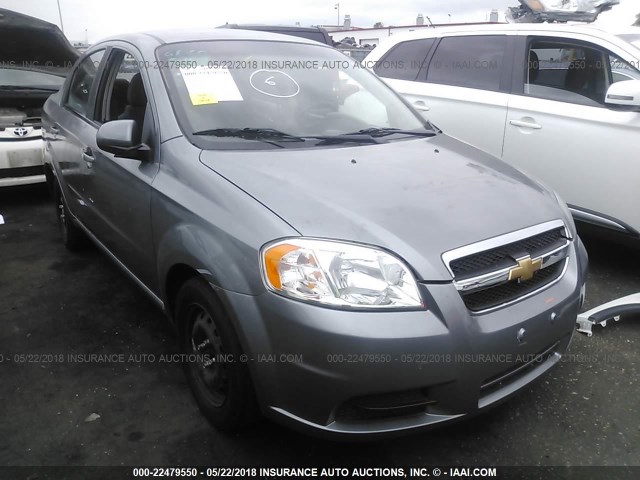 KL1TD5DEXAB107400 - 2010 CHEVROLET AVEO LS/LT 灰色 照片 1