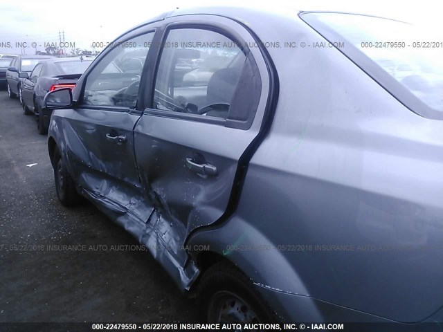 KL1TD5DEXAB107400 - 2010 CHEVROLET AVEO LS/LT 灰色 照片 6