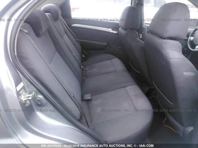 KL1TD5DEXAB107400 - 2010 CHEVROLET AVEO LS/LT 灰色 照片 8