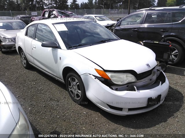 1G8AN14F14Z137387 - 2004 SATURN ION LEVEL 2 WHITE photo 1