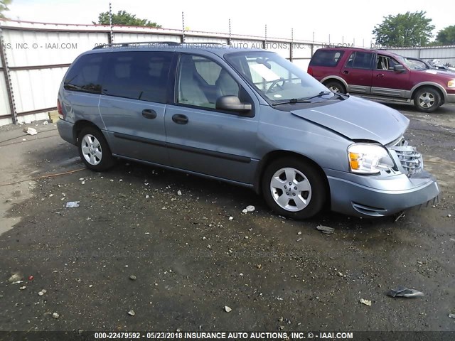 2FMZA51654BA66774 - 2004 FORD FREESTAR SE BLUE photo 1