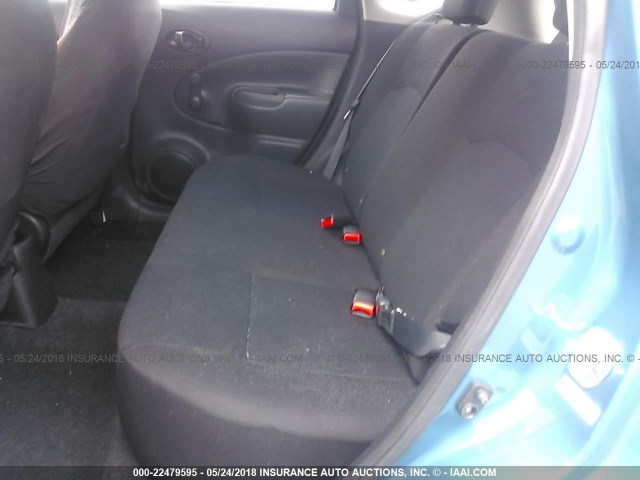 3N1CE2CP7EL404638 - 2014 NISSAN VERSA NOTE S/S PLUS/SV/SL BLUE photo 8