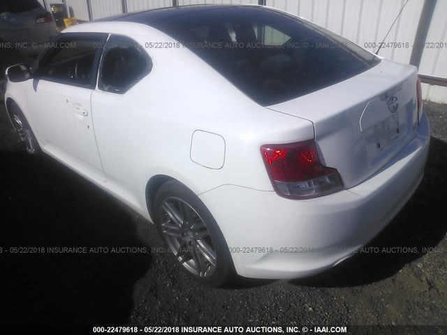 JTKJF5C77C3026048 - 2012 TOYOTA SCION TC 白色 照片 3