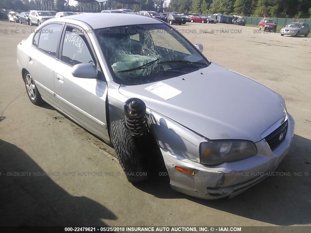 KMHDN46D45U184925 - 2005 HYUNDAI ELANTRA GLS/GT SILVER photo 6