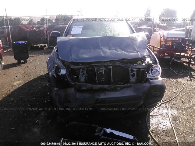 1D8HB38N08F156421 - 2008 DODGE DURANGO SXT GRAY photo 6