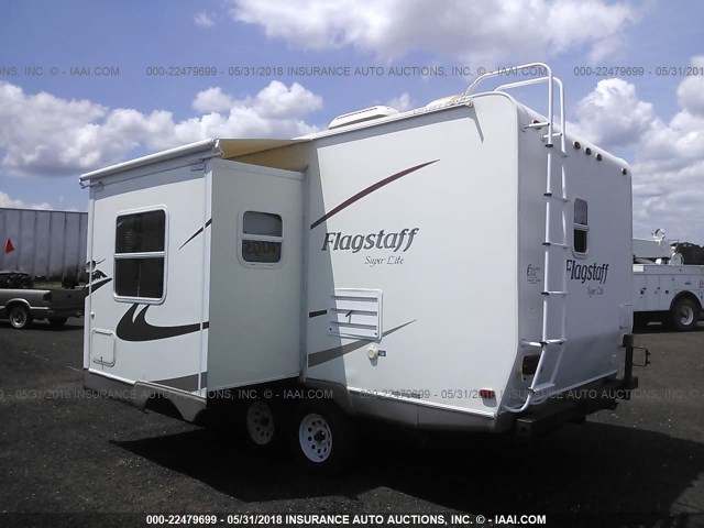 4X4TFLY218D098618 - 2008 FORESTRIVER FLAGSTAFF  WHITE photo 3