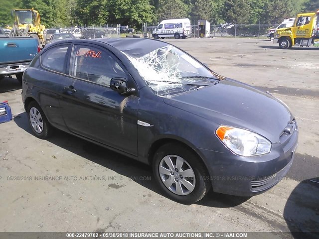 KMHCM3AC6AU176939 - 2010 HYUNDAI Accent BLUE/GS GRAY photo 1