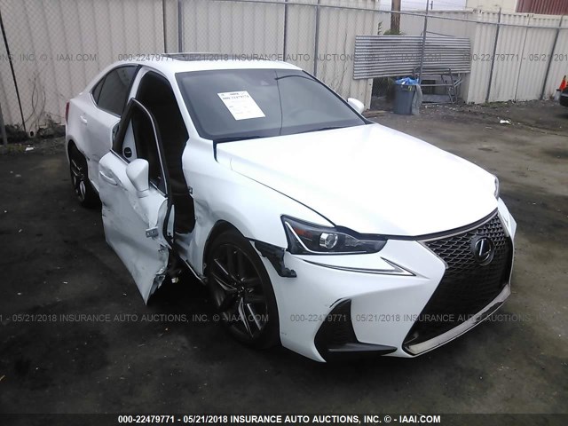 JTHBA1D26H5039308 - 2017 LEXUS IS 200T WHITE photo 1