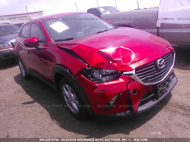 JM1DKBC75G0118877 - 2016 MAZDA CX-3 TOURING RED photo 1