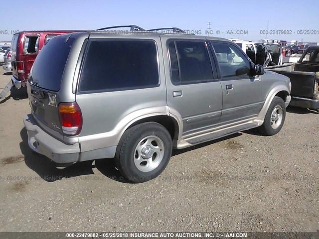 1FMDU74E3YZA63908 - 2000 FORD EXPLORER EDDIE BAUER GREEN photo 4