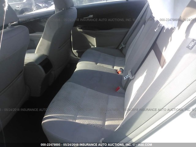4T1BF1FK6DU644828 - 2013 TOYOTA CAMRY L/SE/LE/XLE 白色 照片 8