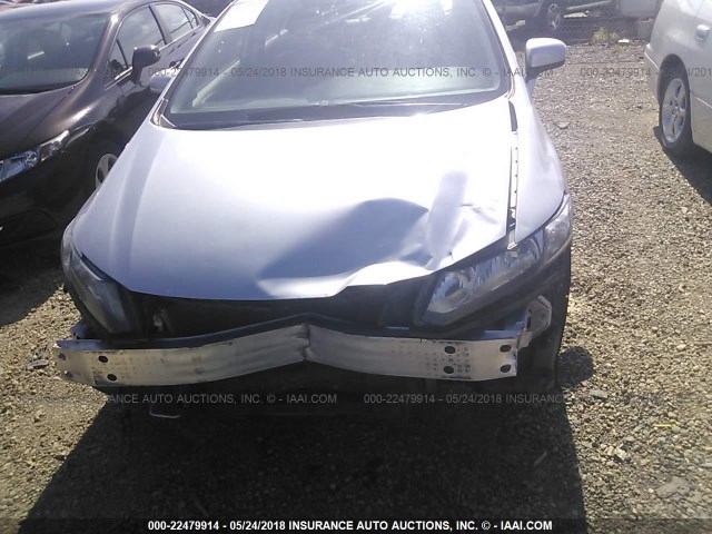 19XFB2F95EE263931 - 2014 HONDA CIVIC EXL SILVER photo 6