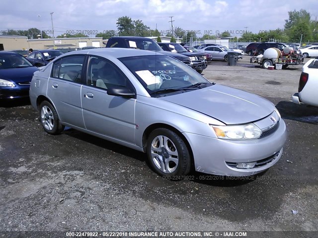 1G8AL54F24Z152705 - 2004 SATURN ION LEVEL 3 SILVER photo 1