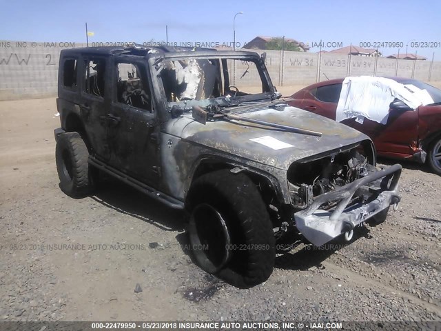 1J8GA59137L140341 - 2007 JEEP WRANGLER SAHARA BLACK photo 1