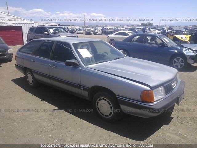 WAUGB0449GA056302 - 1986 AUDI 5000 S DELUXE BLUE photo 1