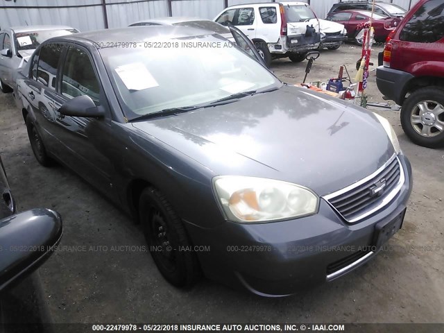 1G1ZS58N58F128167 - 2008 CHEVROLET MALIBU LS GRAY photo 1