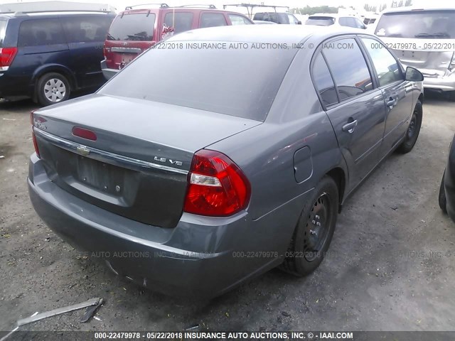 1G1ZS58N58F128167 - 2008 CHEVROLET MALIBU LS GRAY photo 4