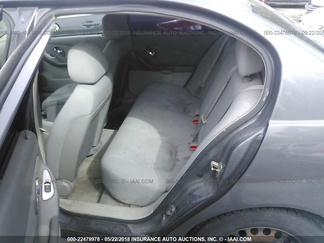 1G1ZS58N58F128167 - 2008 CHEVROLET MALIBU LS GRAY photo 8