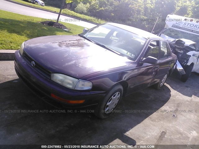 4T1SK11E9NU019502 - 1992 TOYOTA CAMRY DLX PURPLE photo 2