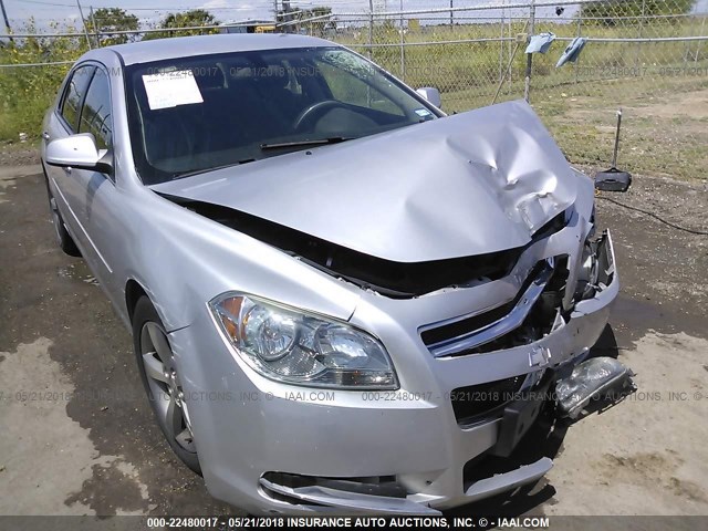 1G1ZC5EU4CF134463 - 2012 CHEVROLET MALIBU 1LT SILVER photo 6