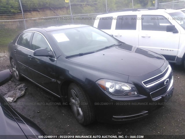 1G1ZC5E11BF168851 - 2011 CHEVROLET MALIBU 1LT 黑色 照片 1