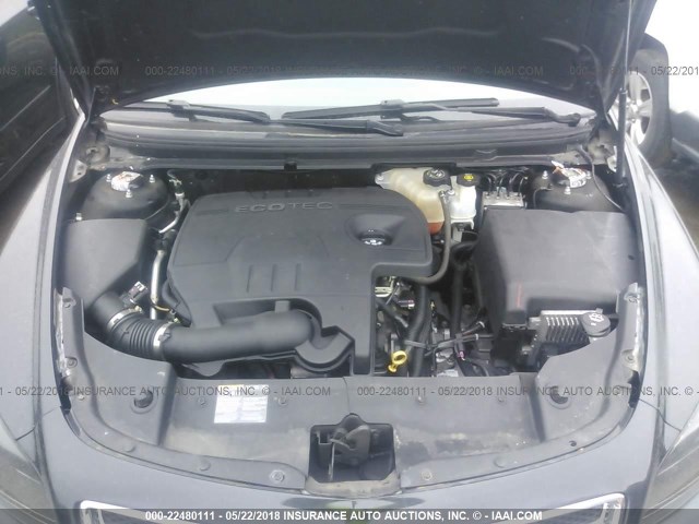 1G1ZC5E11BF168851 - 2011 CHEVROLET MALIBU 1LT 黑色 照片 10