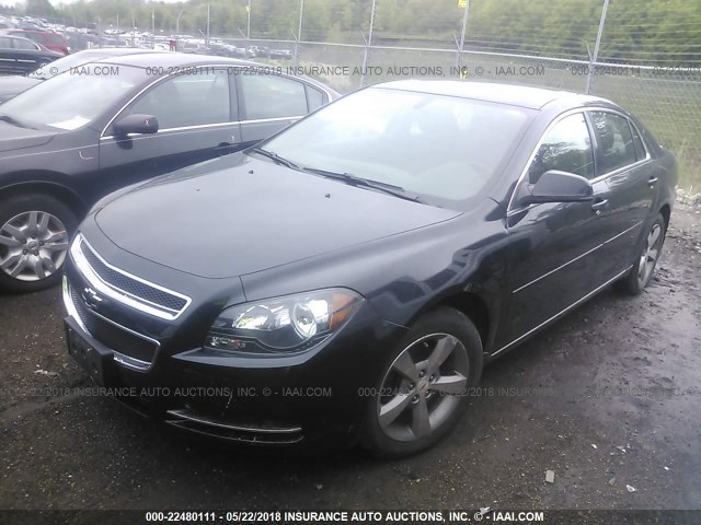 1G1ZC5E11BF168851 - 2011 CHEVROLET MALIBU 1LT 黑色 照片 2