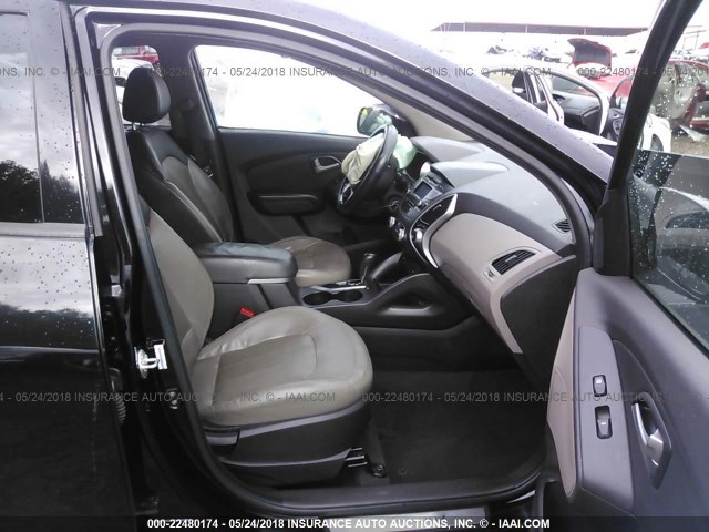 KM8JU3AC8BU238916 - 2011 HYUNDAI TUCSON GLS/LIMITED 黑色 照片 5