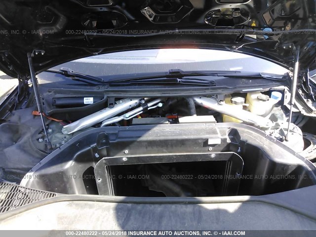 5YJSA1H11EFP33658 - 2014 TESLA MODEL S 蓝色 照片 10