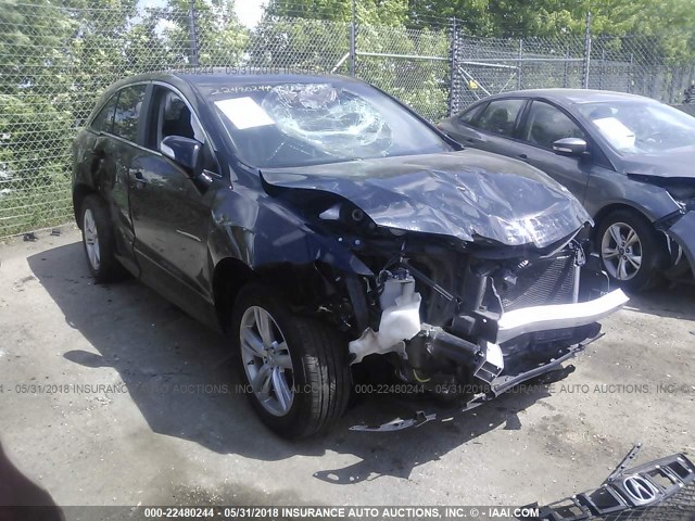 5J8TB4H52DL000263 - 2013 ACURA RDX TECHNOLOGY BLACK photo 1