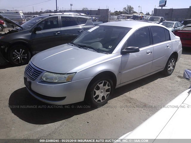 1G8AJ52F65Z139658 - 2005 SATURN ION LEVEL 2 银色 照片 2