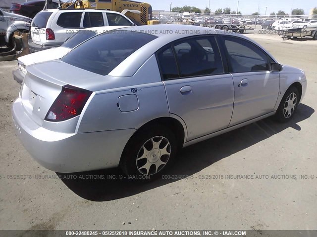1G8AJ52F65Z139658 - 2005 SATURN ION LEVEL 2 银色 照片 4