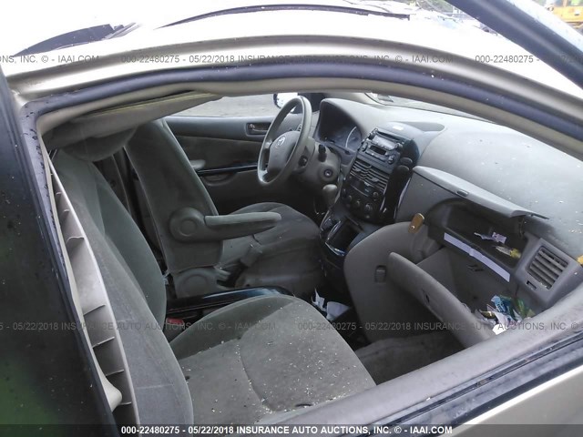 5TDZA23C34S120643 - 2004 TOYOTA SIENNA CE/LE TAN photo 5