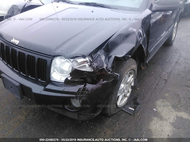1J8GR48K07C539995 - 2007 JEEP GRAND CHEROKEE LAREDO/COLUMBIA/FREEDOM 黑色 照片 6