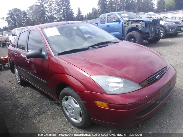 1FAFP33P93W109869 - 2003 FORD FOCUS LX RED photo 1