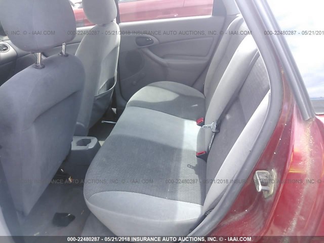 1FAFP33P93W109869 - 2003 FORD FOCUS LX RED photo 8