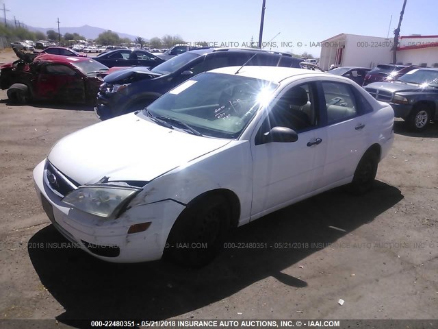 1FAFP34N67W347455 - 2007 FORD FOCUS ZX4/S/SE/SES 白色 照片 2