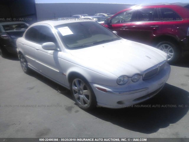 SAJEA51CX4WD66550 - 2004 JAGUAR X-TYPE 3.0 WHITE photo 1