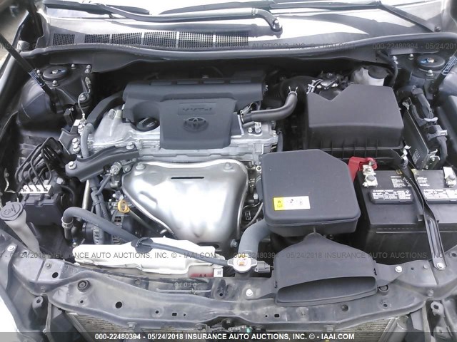 4T1BF1FK6HU307338 - 2017 TOYOTA CAMRY LE/XLE/SE/XSE BLACK photo 10