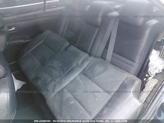 4T1BF1FK6HU307338 - 2017 TOYOTA CAMRY LE/XLE/SE/XSE BLACK photo 8