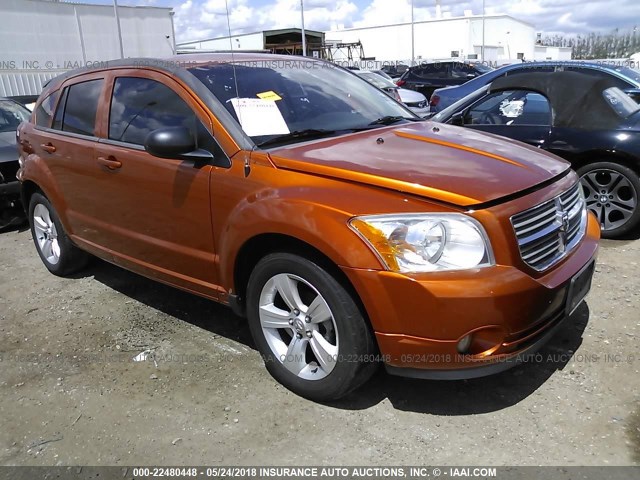 1B3CB3HA6BD297987 - 2011 DODGE CALIBER MAINSTREET ORANGE photo 1