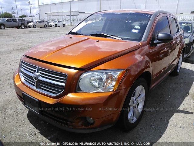 1B3CB3HA6BD297987 - 2011 DODGE CALIBER MAINSTREET ORANGE photo 2